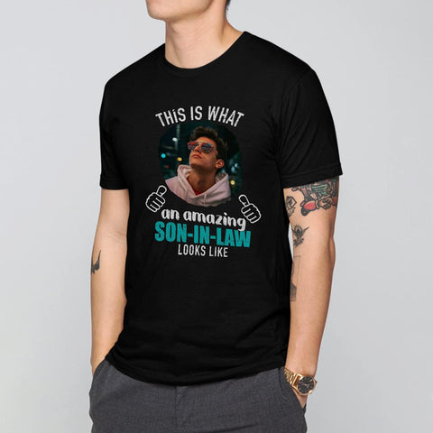 HomeDesign Personalized My Son in Law is My Favorite Child Shirt, Son in Law Tshirt, my favorite child is my son in law Shirt