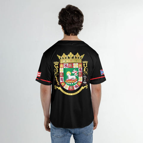 Personalized Puerto Rico Baseball Shirt,Customized Team Name Puerto Rican Baseball Jersey for Men,Women S-5XL