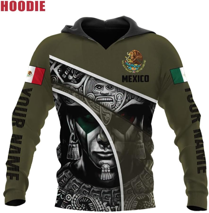 Personalized Name Camo flag Mexican Mexico Sudadera De Mexico Hombre Unisex Hoodie, T Shirt, Zip Up Hoodie, Sweatshirt For Men Women AD77