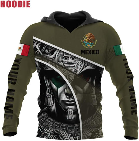 Personalized Name Camo flag Mexican Mexico Sudadera De Mexico Hombre Unisex Hoodie, T Shirt, Zip Up Hoodie, Sweatshirt For Men Women AD77