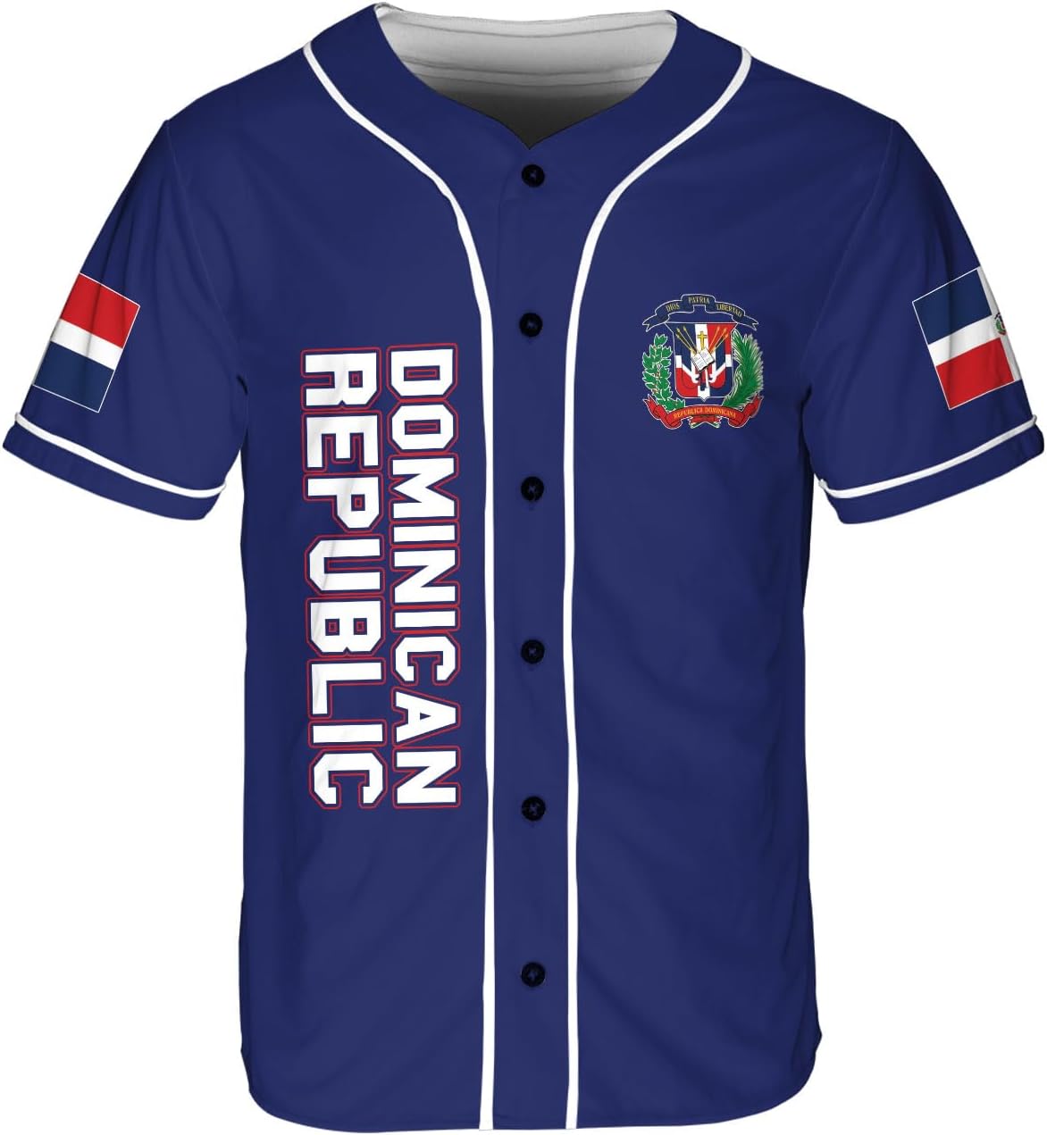 Custom Dominican Jersey for Men Dominican Baseball Jersey Dominican Baseball Jersey Dominicana Shirt Dominican Flag Jersey