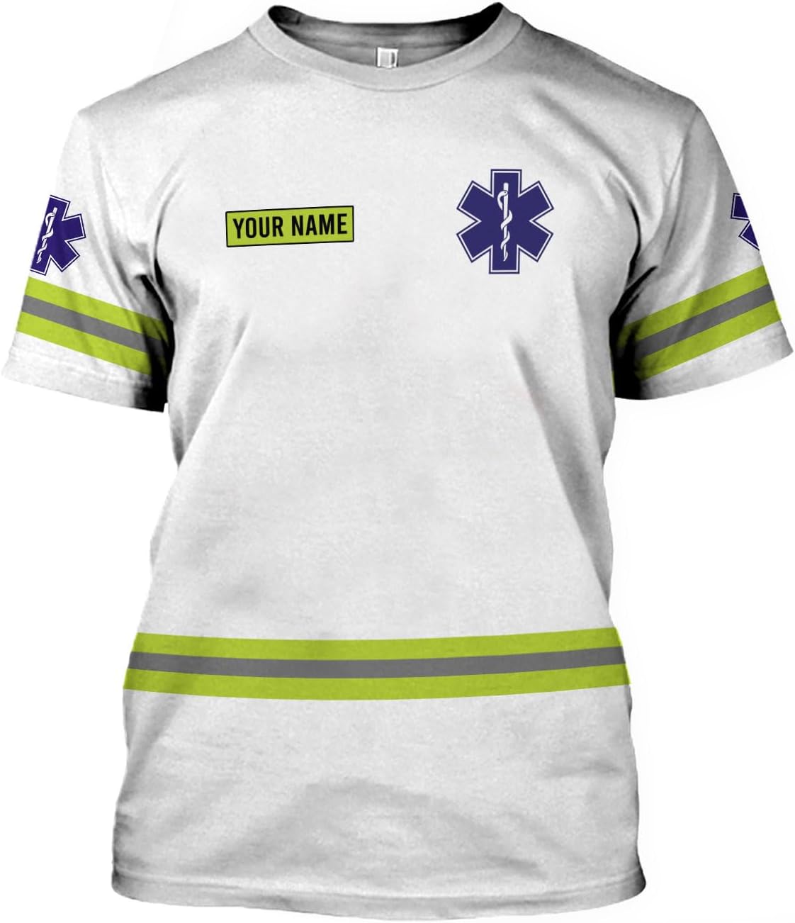 Podagree Personalized EMT Shirt, EMS Shirt, Customized EMS Shirts,EMT Paramedic Uniform Emergency Medical Technician Shirts