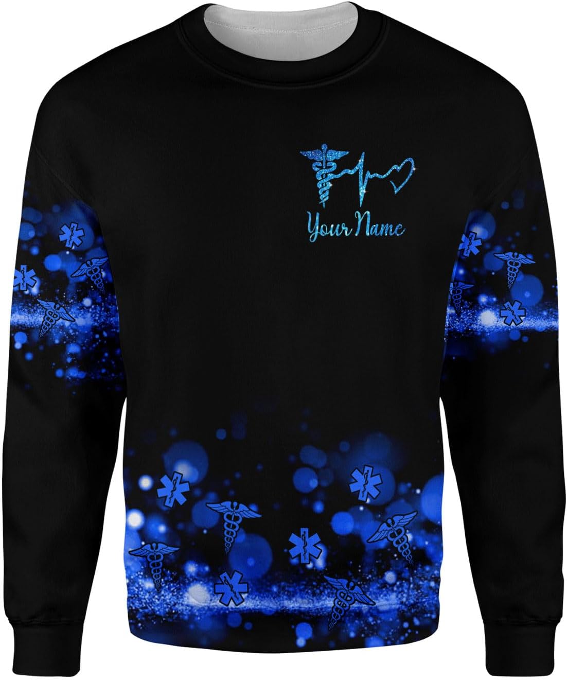 MoonArt Personalized Name Nurse Shirt Nurse Gifts Nurse Graduation Gift Funny Nurse T-Shirt Gift Nursing Emergency Shirts