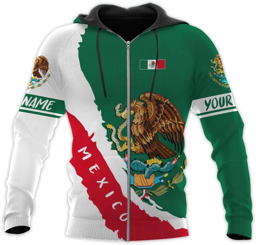 Personalized Name Mexican Shirts for Men, Customized Mexico Shirts for Men, Mexico Shirts for Women Mexico Shirt Eagle Flag