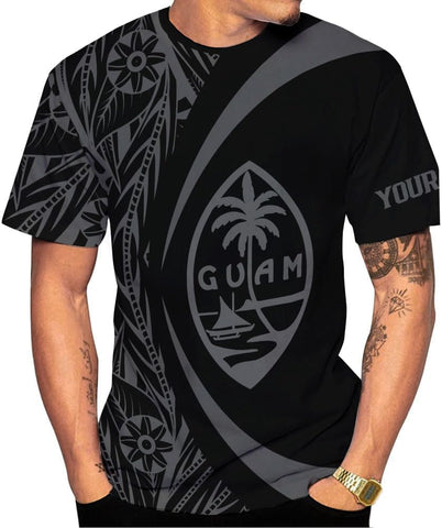 Woseprints Personalized Guam Shirt Guam Tshirt Guahan Shirts for Men Women Guahan Pride Tshirt Guahan T Shirt Guam Gifts Tee
