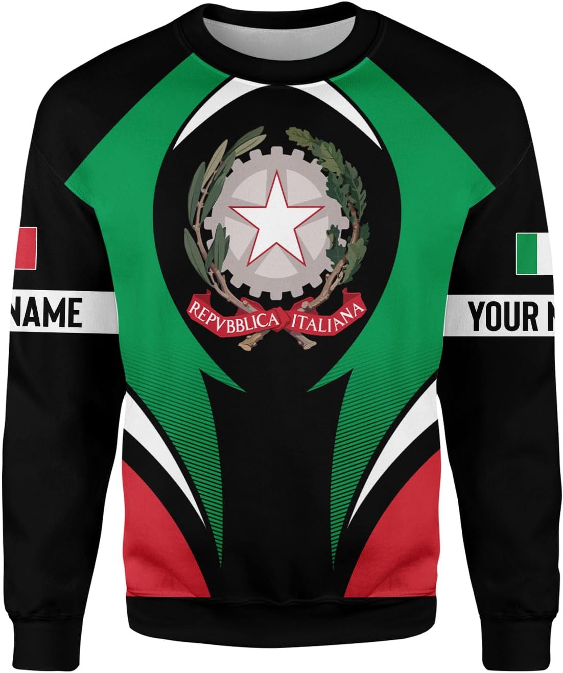 Parvii Personalized Italian Shirt, Italian Shirts for Men & Women, Italia T Shirts, Italy Tshirt, Italian Flag Shirt Gift
