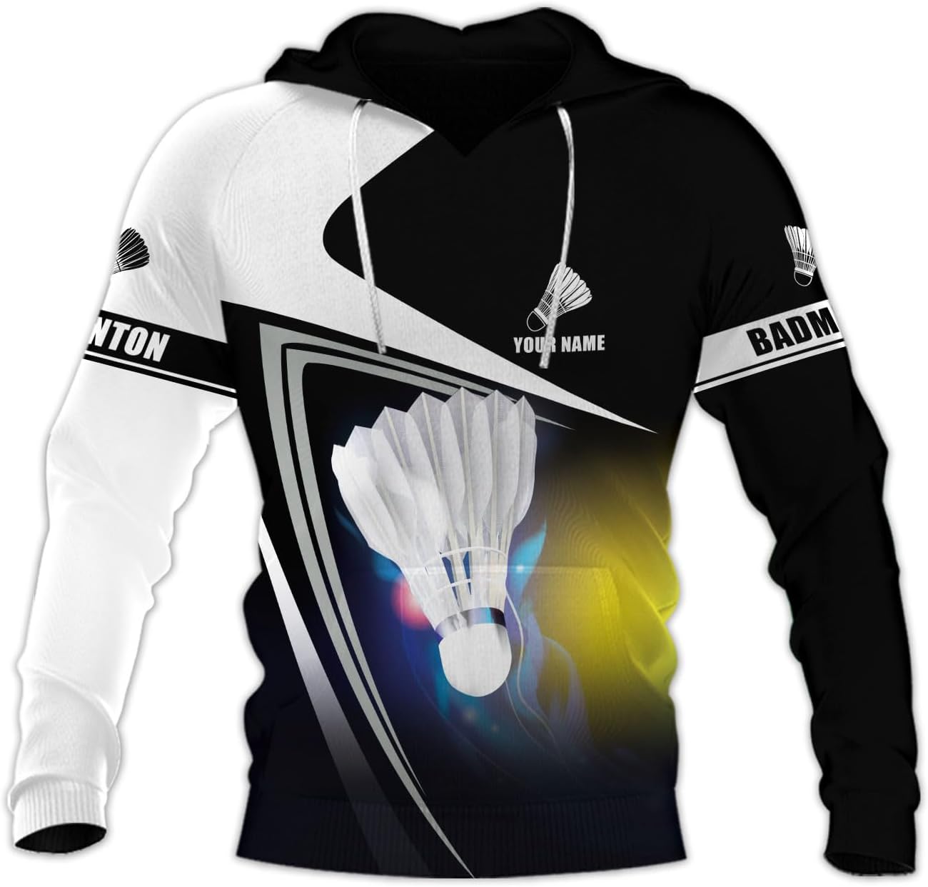 Personalized Name Badminton 3D Shirt, Best Coach Ever Sport Fans Gift T-Shirt, Custom Badminton 3D Shirt for Badminton Lovers