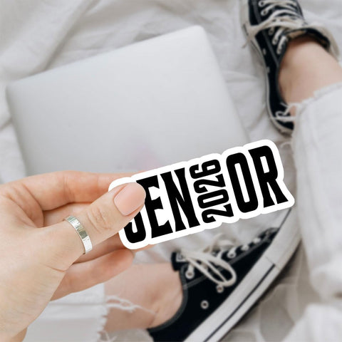3 Pcs Senior 2026 Stickers, Senior Stickers, Senior Car Decorations Class of 2026, Senior Year 2026 - Vinyl Stickers for Laptop Water Bottle Phone Car Helmet 3 Inches