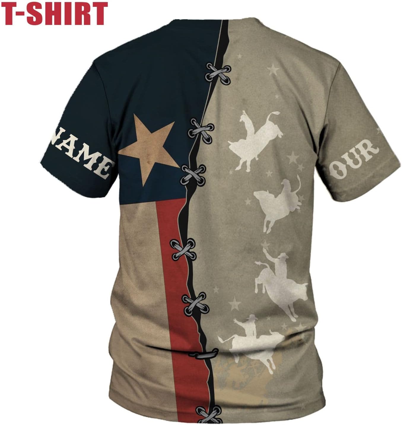 HomeDesign Personalized Name Texas Flag and Map Dont Mess with Texas Shirts 3D Unisex Shirt for Men Women Adult Size S-5XL