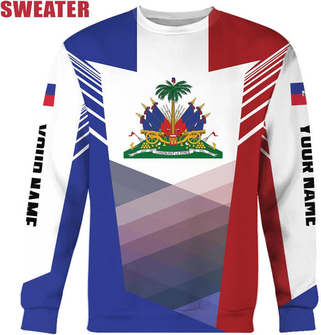 Personalized Haiti Shirt Custom Haiti Flag Shirt for Men and Women, Haitians Pride Shirt, Haitians Shirt