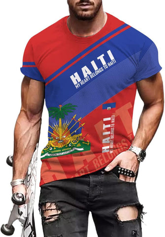 Personalized Haiti Shirt Haiti Tshirt Haiti Shirts for Men & Women Haitian Pride Tshirt Haiti t Shirt Haiti Gifts Tee