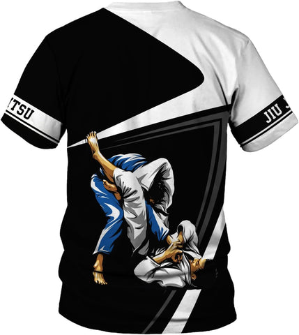 Personalized Jiu Jitsu 3D Shirts for Men, Women Jiu Jitsu Shirt, Jiu Jitsu Gifts, Jiu Jitsu T Shirt, Jujitsu Gifts (HD299)