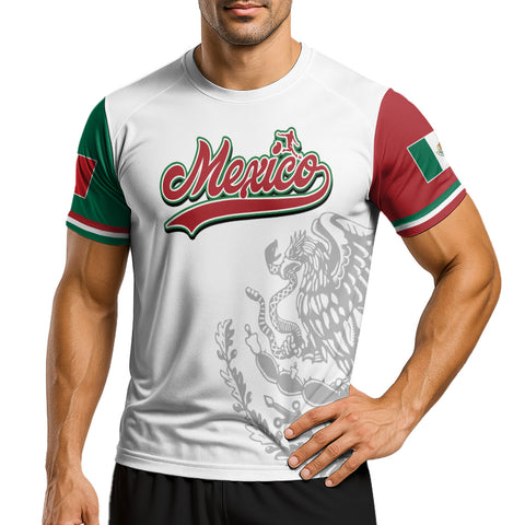 Custom Name Mexican Soccer Jersey, Men's Quick Dry Soccer Jersey, Football Jersey Uniforms for Team