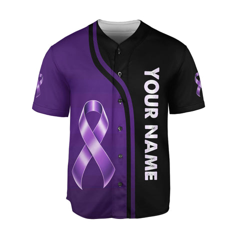 Personalized Pancreatic Cancer Jersey with Name, No one fight alone Pancreatic Cancer Jersey