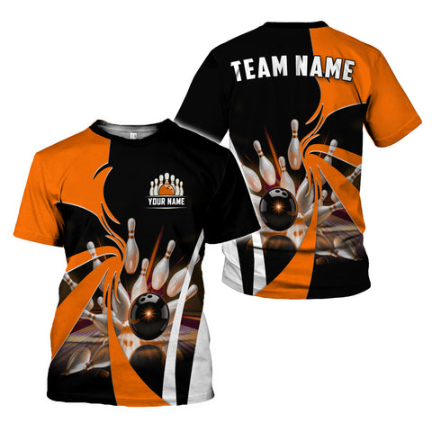 Personalized Name Bowling Shirt 3D for Men Women, Custom Bowler Gift shirt, 3D All Over Printed Shirt