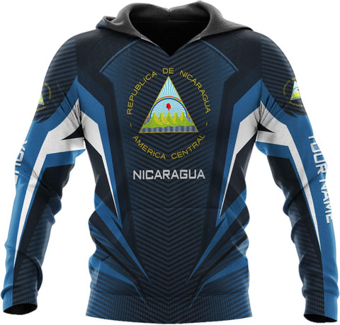 Personalized Nicaragua Shirt Custom Nicaragua Flag Lion Shirt for Men & Women Nicaraguan Camisas T-Shirt, Nicaragua Tshirt