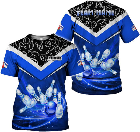 Rivelus Custom 3D Bowling Shirts Personalized for Men and Women - Unique Team Shirt & Gifts for Bowling Lovers