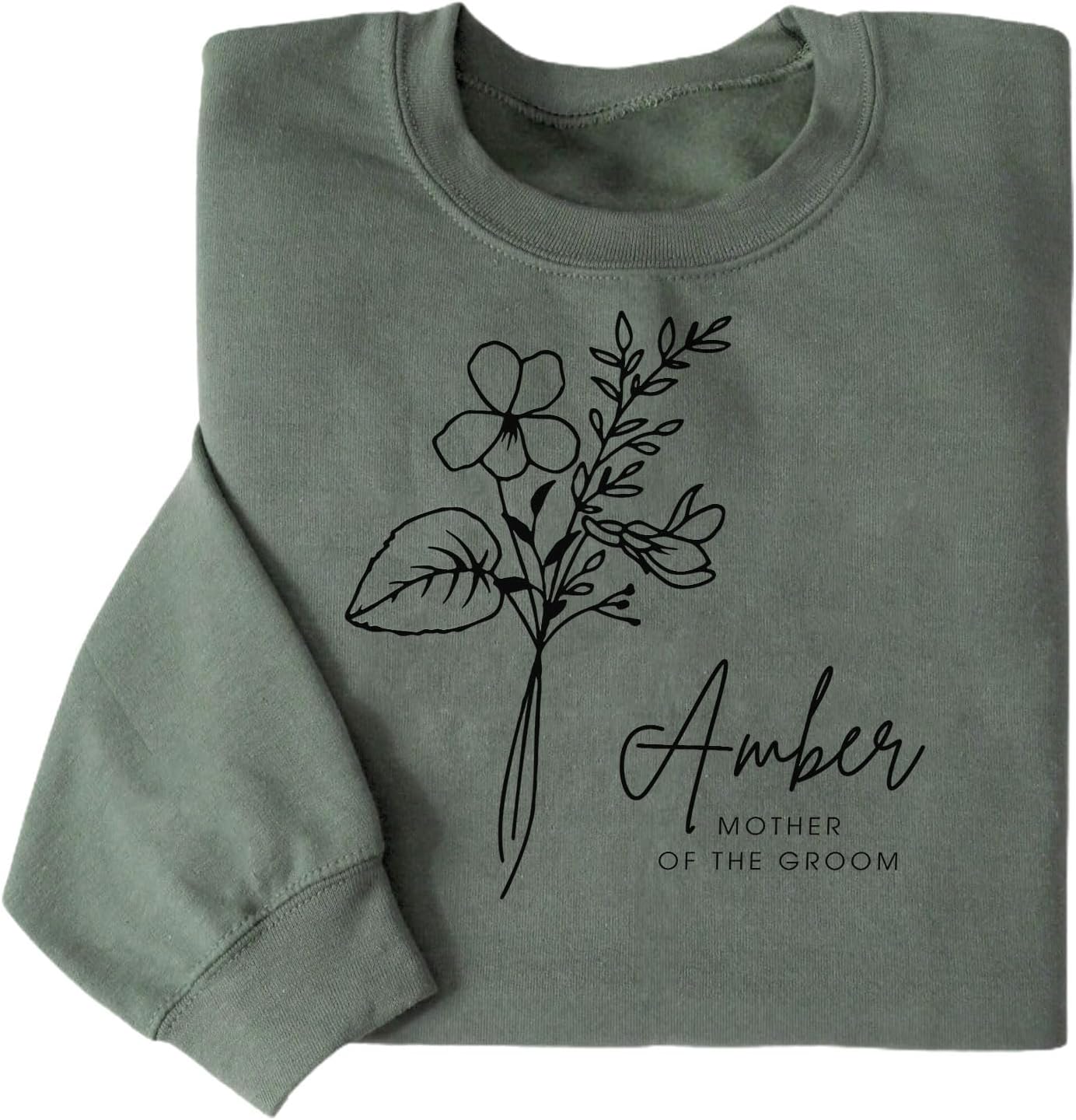 Personalized Mother of The Bride Shirt, Mother of The Groom Shirt, Mother of The Bride Sweatshirt for Women, Bride Mom