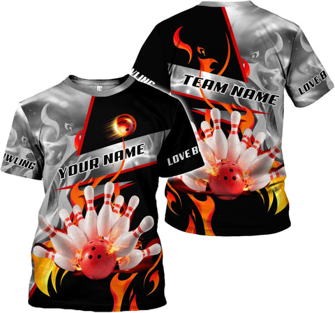 Mostprints Custom 3D Bowling Shirts Personalized for Men and Women - Unique Team Shirt & Gifts for Bowling Lovers