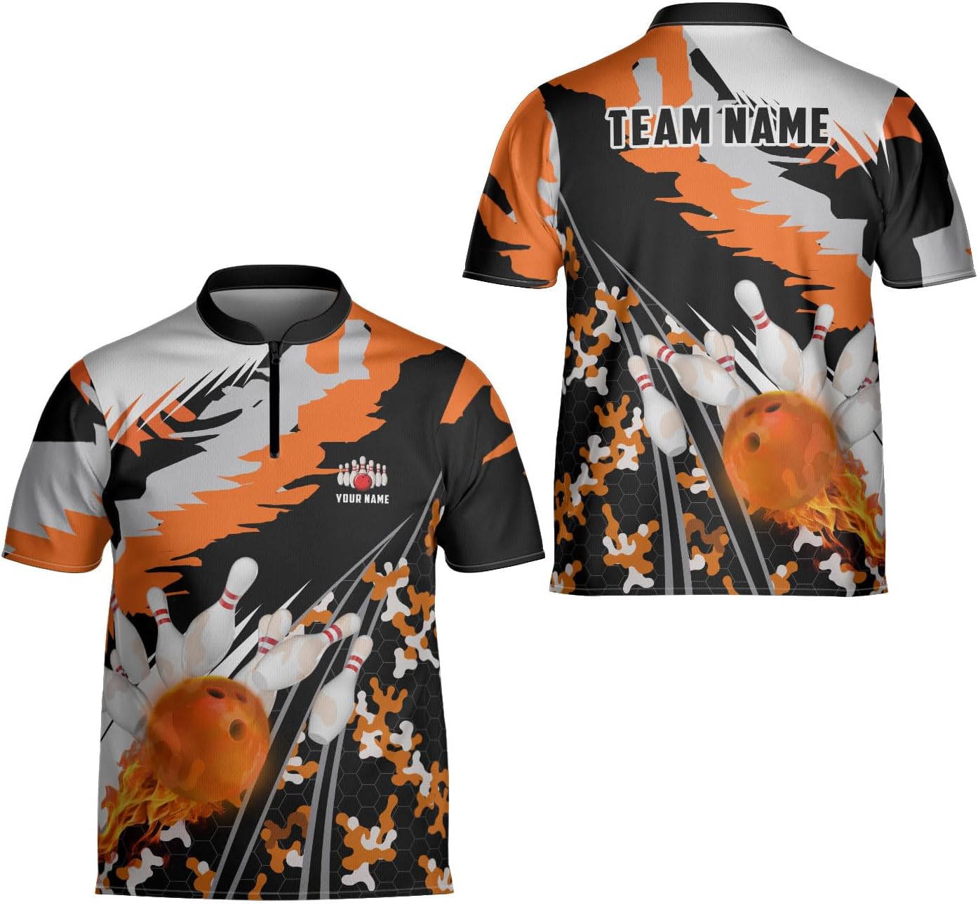Mostprints Personalized Name Bowling Jersey 3D, Custom Bowling Shirts for Team, Bowling Shirt Unisex for Men & Women4