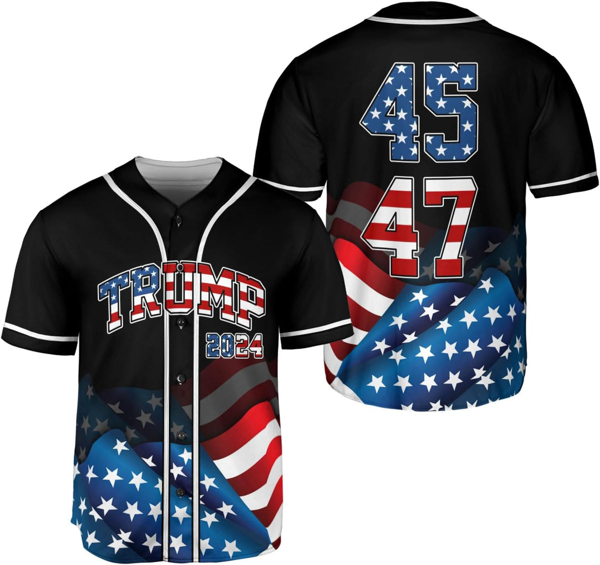 Trump Jersey Shirts, Pro Trump 2024 Supporter Shirt Convicted Felon President Trump 45 47 T-Shirt Republican Jersey