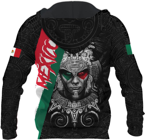 Mostprints Personalized Name Mexican Hoodie 3D, Mexican Hoodies for Men, Unisex Mexico Hoodie, Mexico Hoodies for Men
