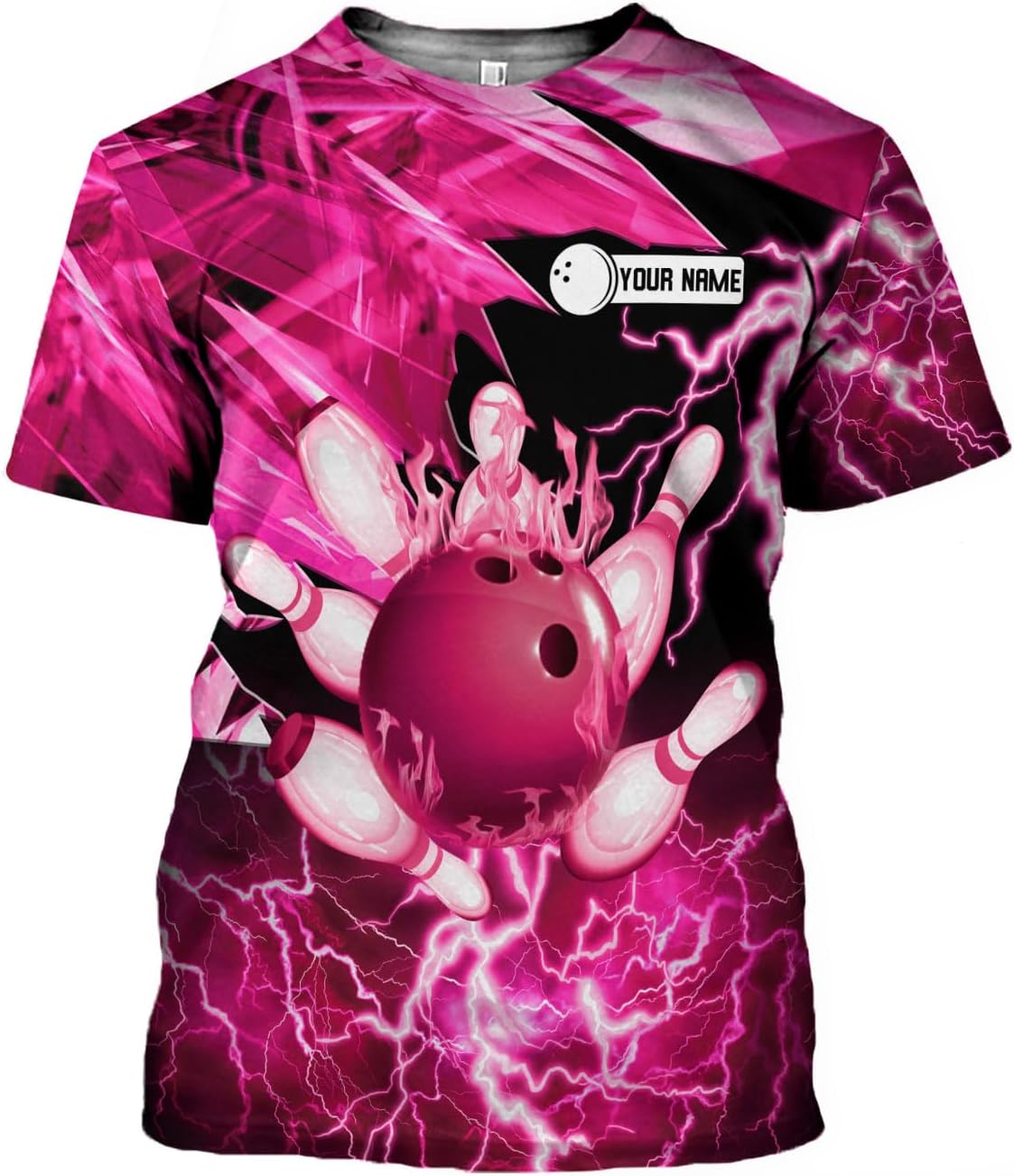 Intenprints Personalized Bowling Shirt Custom Bowling Shirts Bowling Gift Bowling Shirts for Women & Men Bowling Shirt Team
