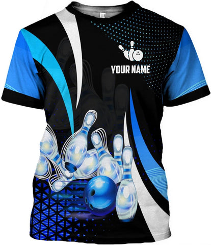 Intenprints Personalized Bowling Shirt Custom Bowling Shirts Bowling Gift Bowling Shirts for Women & Men Bowling Shirt Team