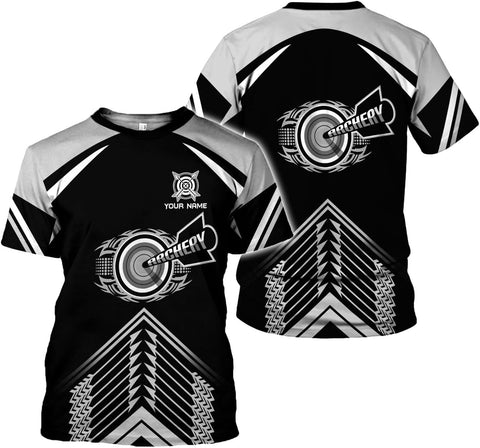 Artparel Personalized Archery Shirt 3D Archery Target Bow Archery Shirts for Men Women Archer Archery Lovers T-Shirt S-5XL