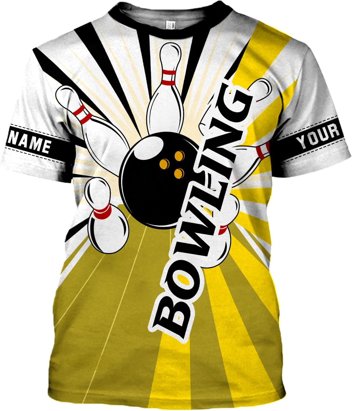Custom Bowling Shirts, Personalized Name Bowling Shirts Unisex, Bowling Jerseys for Men & Women, Team Bowling Shirt Gift