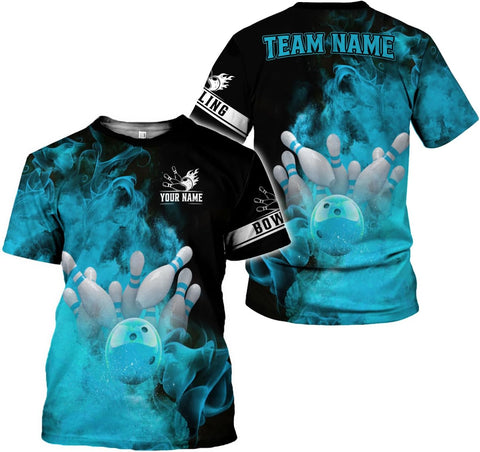 Mostprints Personalized Name Bowling Shirts for Men and Women 3D, Bowling Shirts for Team Bowling, Bowling Shirts Gift