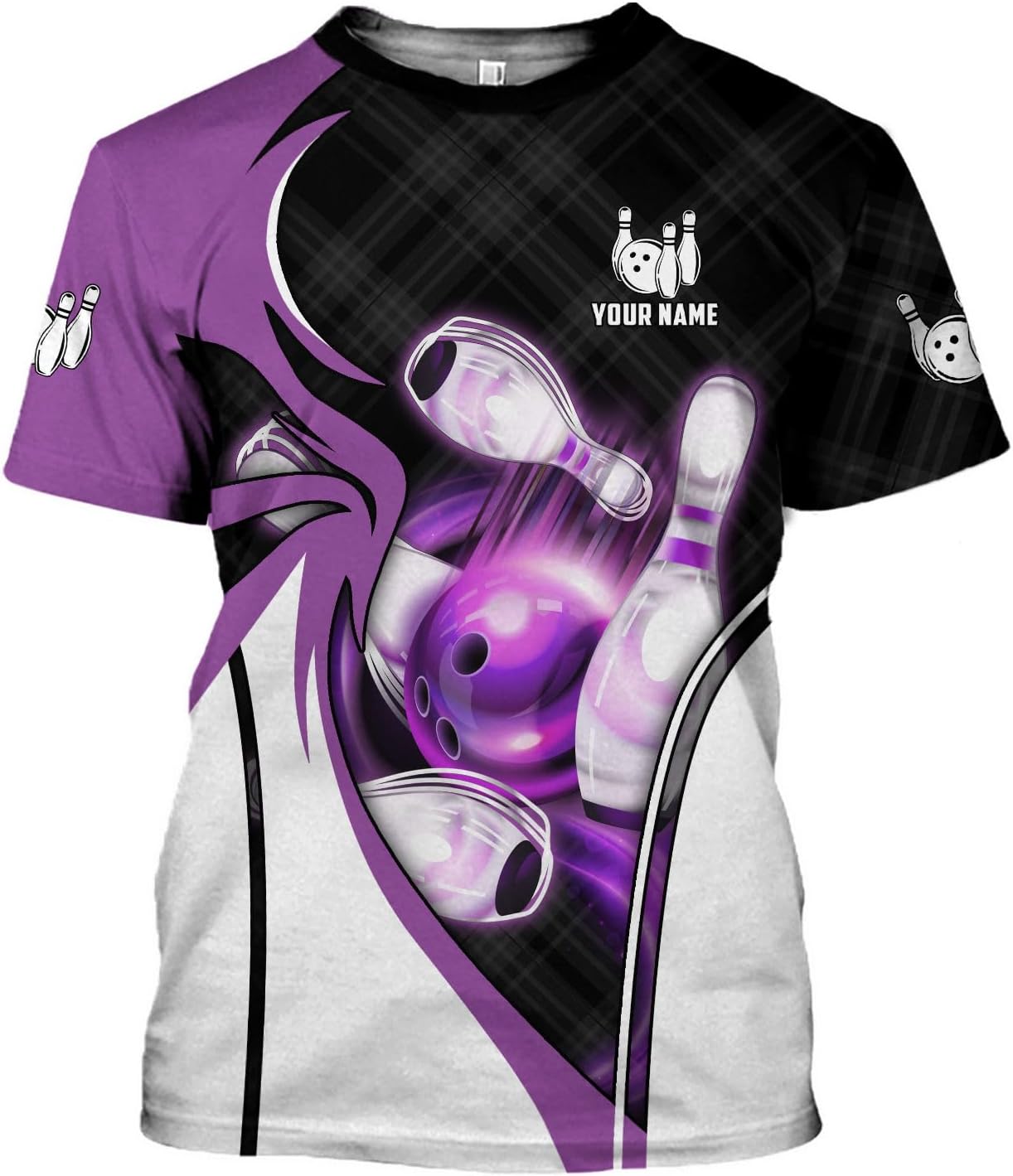 mostprints Personalized Name Bowling Shirts for Men & Women, Bowling Shirts for Team Bowling, Bowling Shirts Gift Unisex