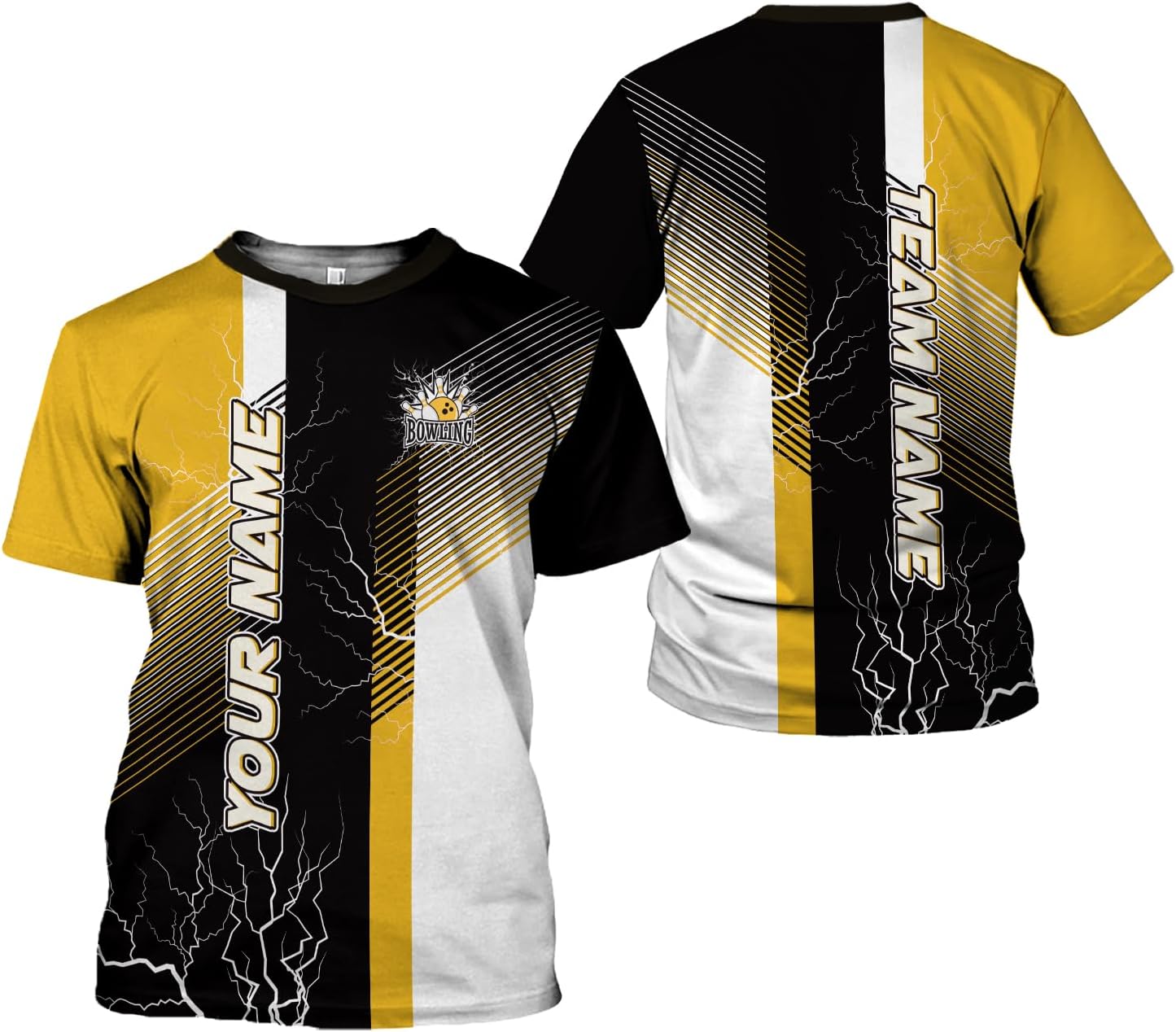 Podagree Personalized Name Bowling Shirts for Men and Women 3D, Bowling Shirts for Team Bowling, Bowling Shirts Gift