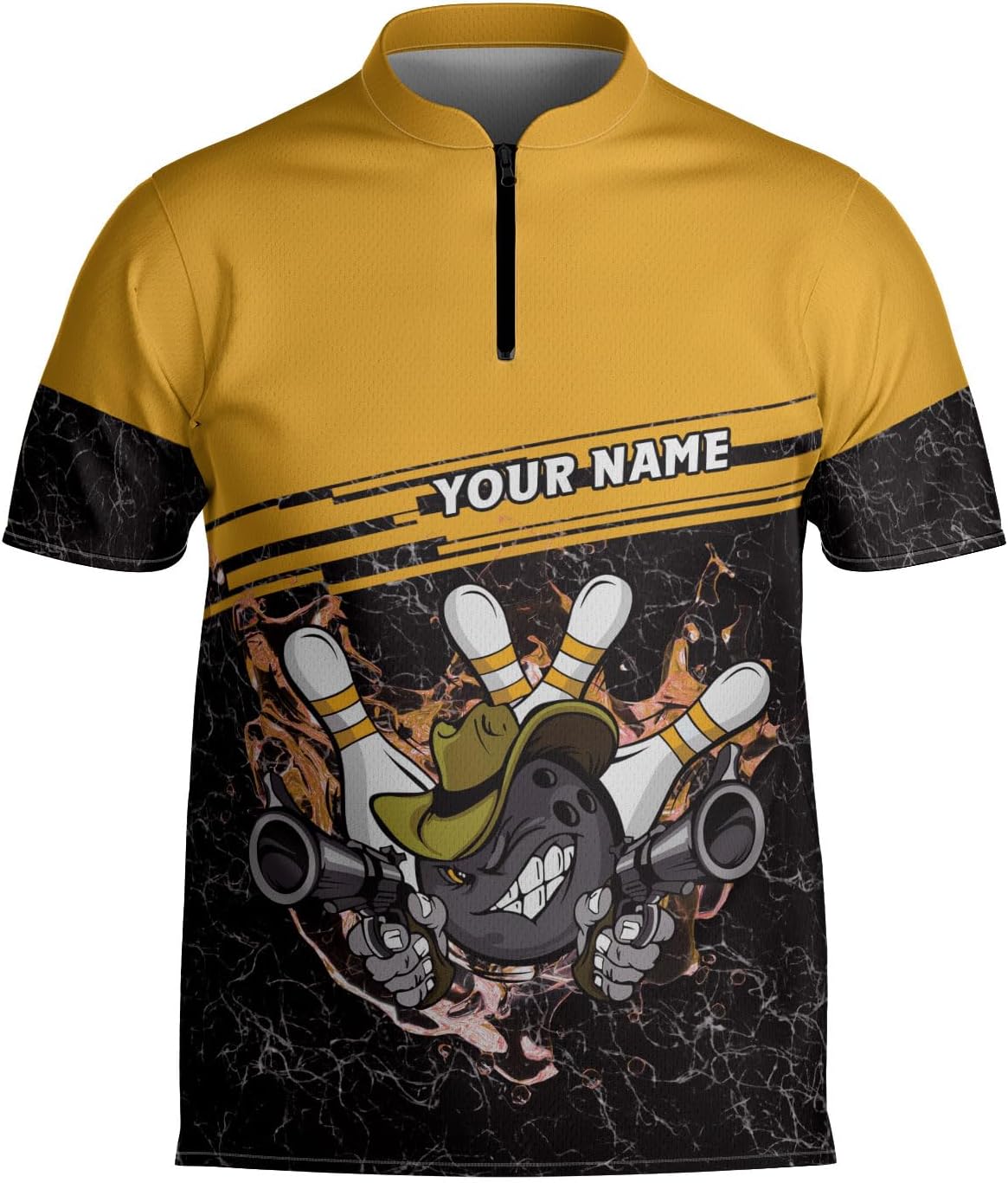 Homedesign Personalized Bowling Jersey Gift 3D Custom Bowling Shirts for Team Name Bowl Bowler Shirt Unisex Cool Men Women