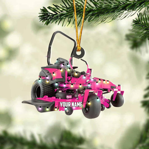 Personalized Lawnmower Ornaments 2024, Landscaper Christmas Ornament Lawnmower Ornament, Lawnmower Christmas Ornament Lawn Mower Ornaments Lawn Mower Riding Ornament Tree Hanging Xmas Gift (LM11)