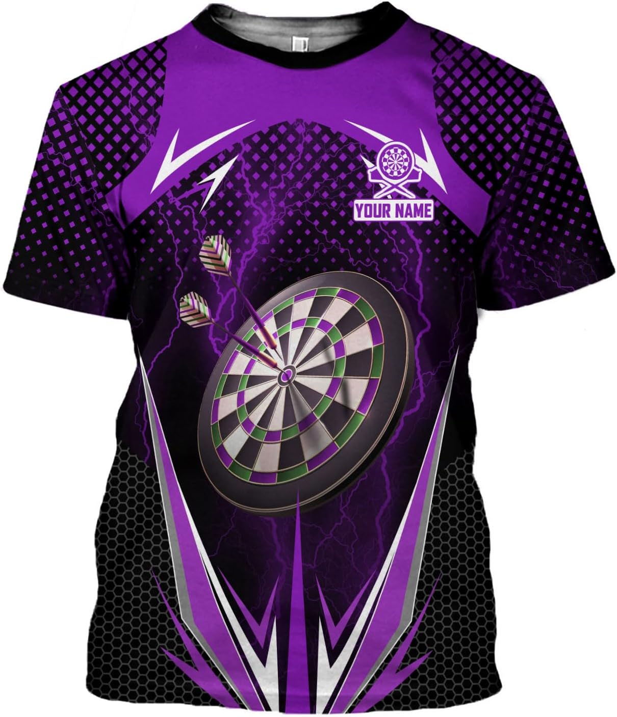 mostprints Personalized Dart Shirts, Darts Shirts for Men, Dart Jerseys for Teams, Dartboard Players Shirt Darts Board Gift