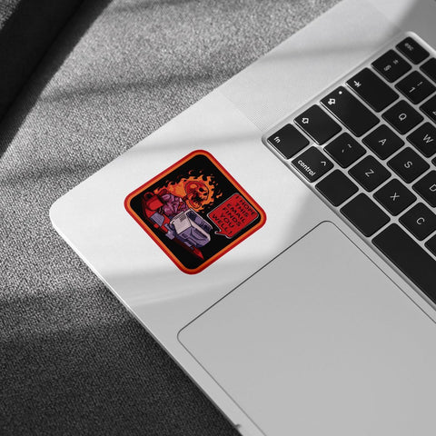 (3pcs) Funny Workplace Skeleton Sticker, I Hope This Email Finds You Well Sticker, Skeleton Fire Sticker, Skeleton Horror Stickers Die-Cut Waterproof Vinyl Sticker Laptop Water Bottle Phone Helmet