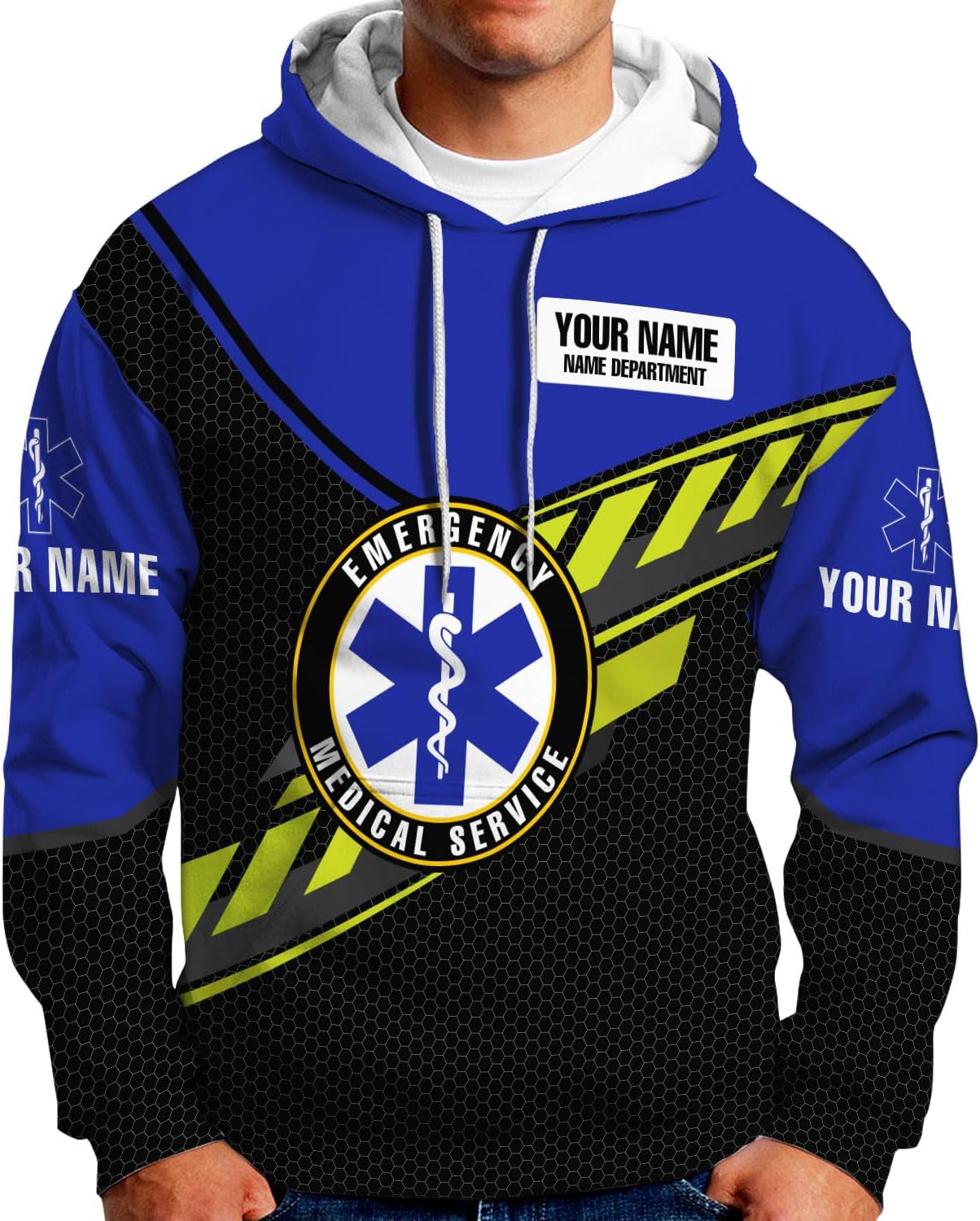 Custom EMS EMT Shirts Men Women, Personalized Paramedic Uniform Emergency Medical Technician Apparel, EMS Week Gifts