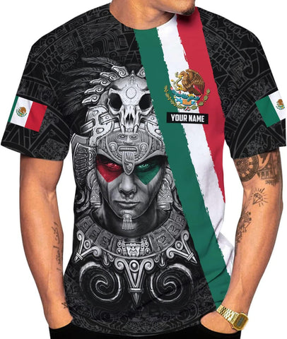 Mostprints Personalized Name Mexican Hoodie 3D, Mexican Hoodies for Men, Unisex Mexico Hoodie, Mexico Hoodies for Men