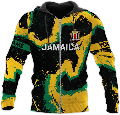 Personalized Jamaica Shirt Custom Jamaica Flag Lion Shirt for Men and Women, Jamaican Pride T-Shirt, Jamaica Tshirt Jamaicana
