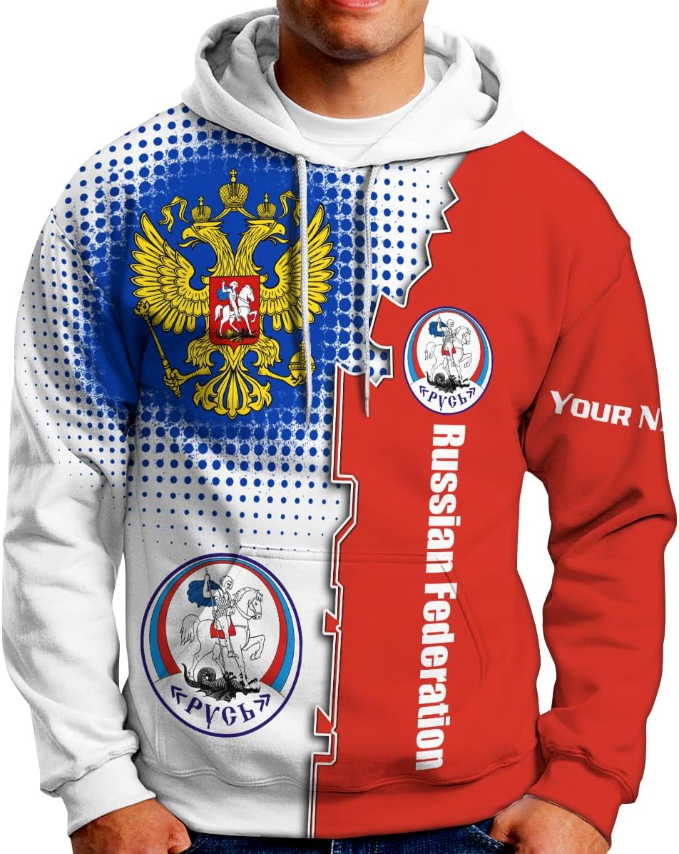 Personalized Russia Shirts Russian Shirt Russian Unisex Shirts Russia Flag Pride Shirts Russia Flag Coat of Arms Shirts