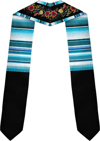 Pretyprints Honduran Graduation Sash, Custom Honduran American Flag Graduation Sash 2025, Honduras Graduation Stole