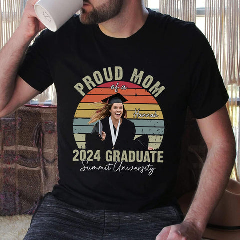 Personalized Graduation 2024 Shirt Proud Family of A Class of 2024 Graduate Class of 2024 Senior Class of 2024 Class of 2024
