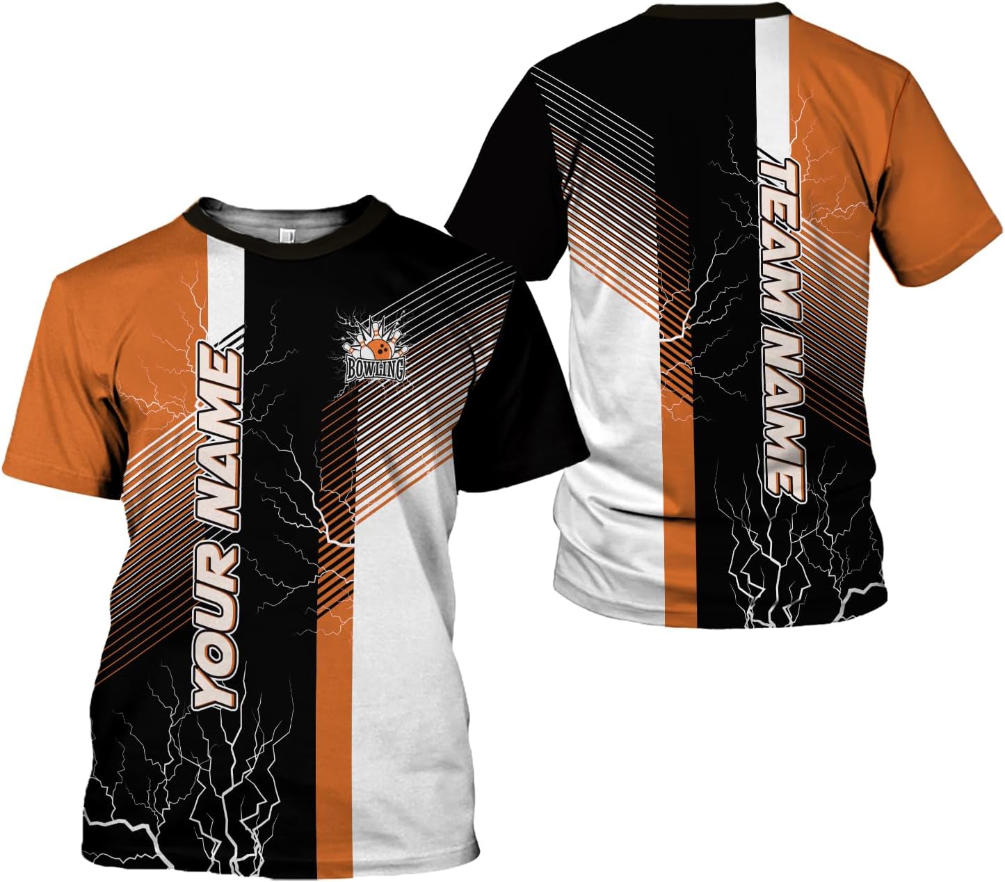 Podagree Personalized Name Bowling Shirts for Men and Women 3D, Bowling Shirts for Team Bowling, Bowling Shirts Gift