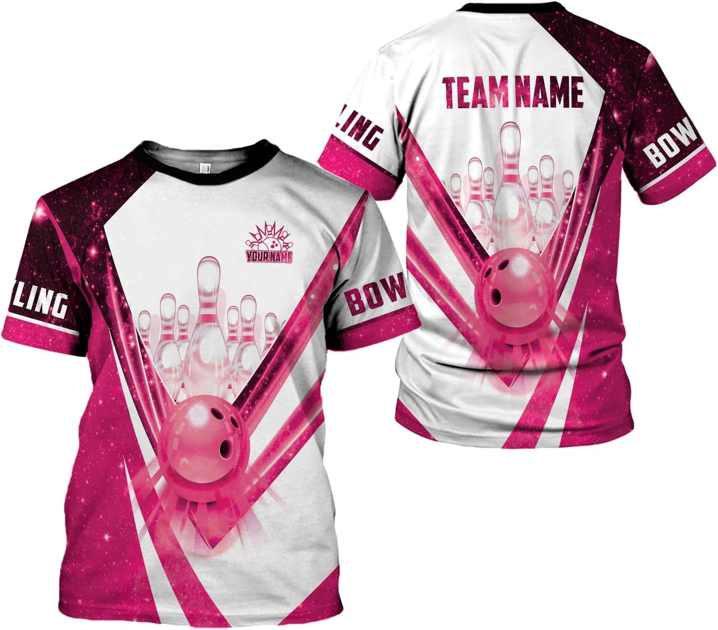 AOVL Custom Bowling Shirts for Men Bowling Shirts Bowling Shirts Unisex Bowling Jerseys for Men Custom Bowling Shirts for Men