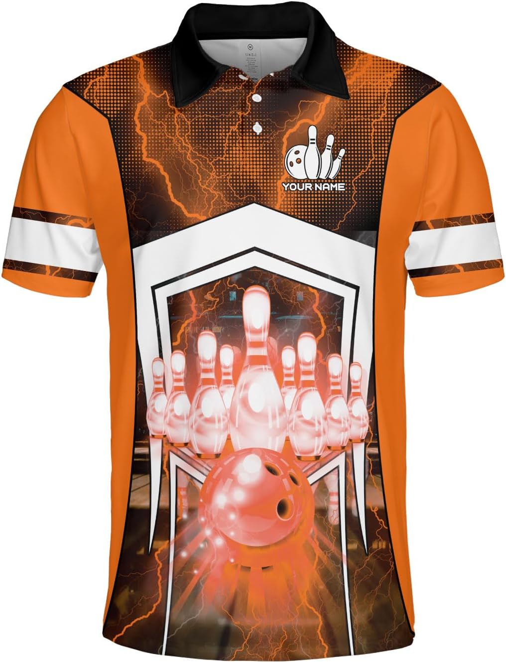 Custom Bowling Polo Shirt Personalized 3D Team Name Bowling Shirts for Men Women Jersey Unisex Bowler Short Sleeve Gift Tee