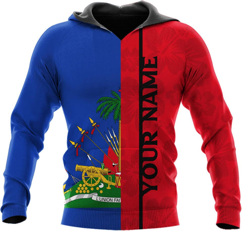 Personalized Haiti Shirt, Haitians Flag Pride Shirt, Haiti Shirts for Men & Women, Haitian Pride Tshirt, Haitian Flag Shirt