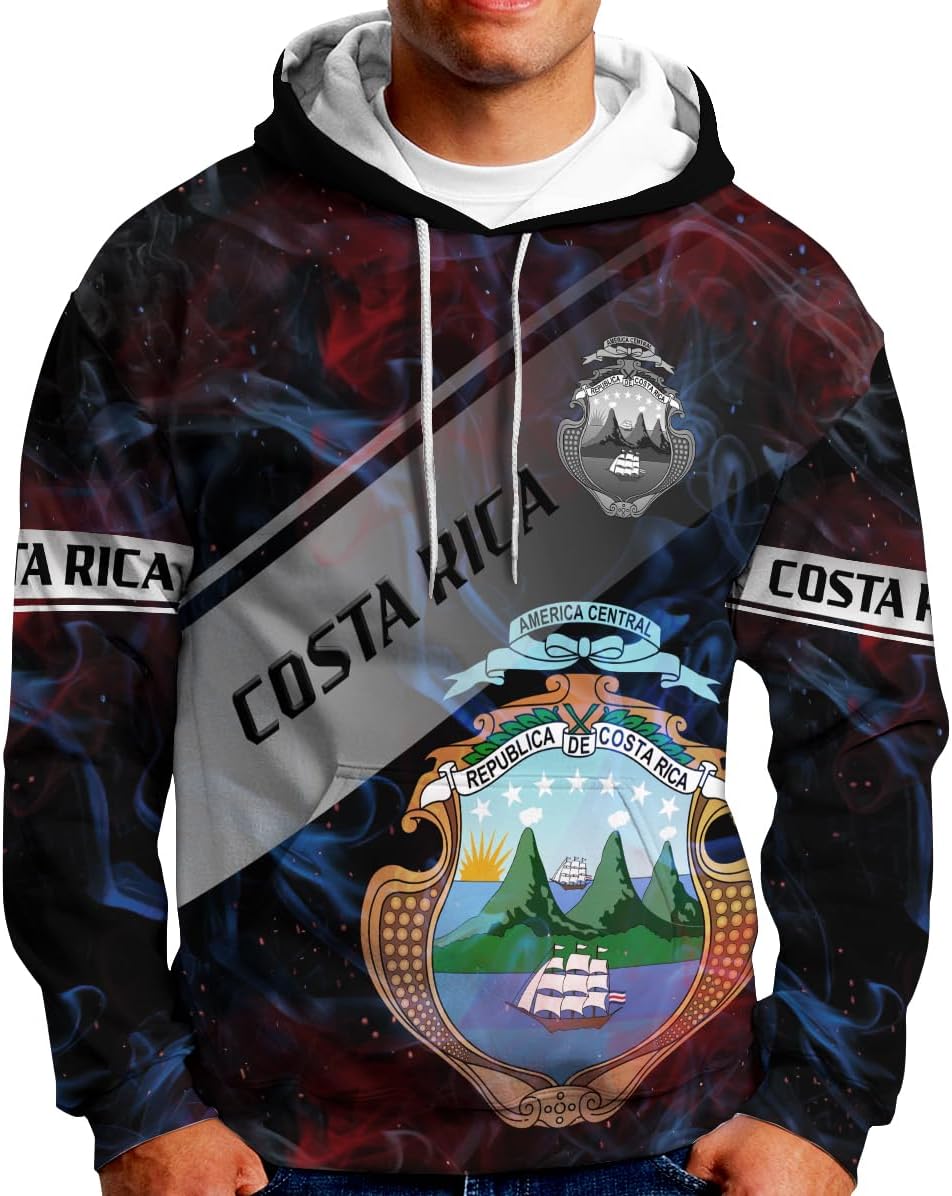 Mostprints Personalized Costa Rica Shirt 3D, Costa Rica Tshirt, Costa Rica Shirts for Men Women, Costa Rican Pride Flag