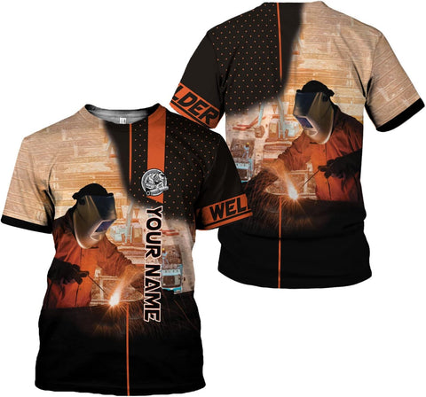 Personalized Welder Shirt 3D Unisex All Over Printed Sportwear Hoodie, TShirt, Zip Hoodie, Sweatshirt For Men Women