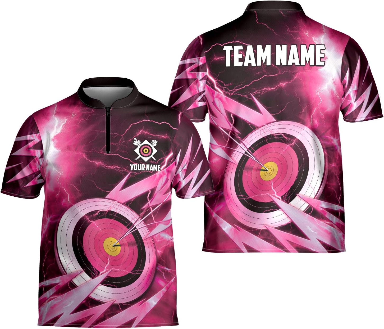 Custom Archery Jersey Shirt Bow & Arrow Personalized 3D Shirts for Archer Men Women Target Team Name Apparel Gifts